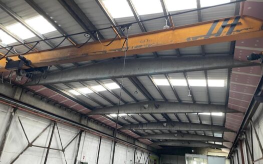NAVE INDUSTRIAL CON PUENTES GRUA